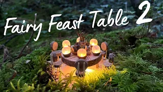 Fairy feast table DIY Kit - built with natural materials