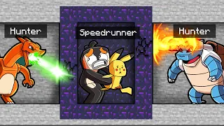 PIXELMON MANHUNT RANDOMIZER in Minecraft!