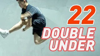 22 Double Under Variation | Jump Rope Trick | 22個跳繩二重跳花式