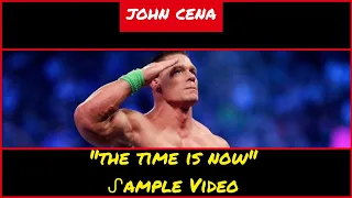 ᔑample Video: The Time is Now by John Cena (prod. by Jake One)