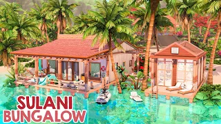 Sulani Bungalow | NO CC | The Sims 4 Speed Build