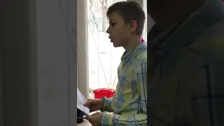 «Беловежская Пуща» поет Сергей Зуев, 11 лет урок вокала