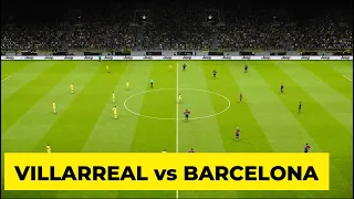 Villarreal vs Barcelona | Master League PES 2021 | La Liga | [4K]