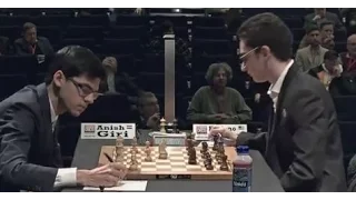 The real King of Draws Giri against Caruana in Round 9 London Chess Classic