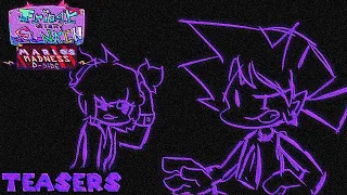 MARIO'S MADNESS D-SIDES TEASERS!!! | WALUIGI.EXE, IDT WARIO, DS, RACE TRAITORS D-SIDE AND MORE!!!