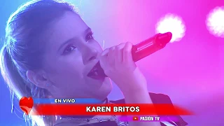 Me vas a extrañar   Hablame de ti   Karen Britos en Pasion de Sabado 4 8 2018