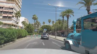 just driving in Torrevieja, Spain July 2022