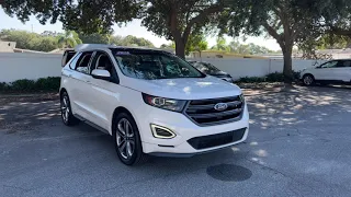 2015 Ford Edge Sport SUV White