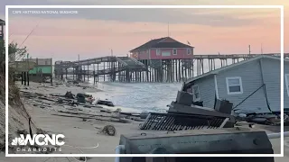Another house collapses into ocean in Rodanthe, NC