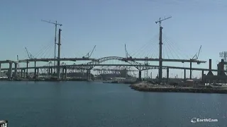 7 Year Time-Lapse: Gerald Desmond Bridge Replacement Project