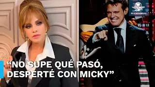 Lucía Méndez asegura que Luis Miguel la emborrachó para pasar la noche con ella