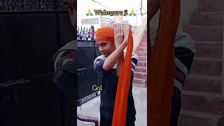 Gol dastar toturial ||#dastar  ||#pagg   ||#shorts