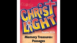 Psalm 37:5--Christ Light Memory Treasures: Passages