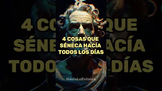 4 Cosas Que Séneca Hacía Todos Los Días#estoicismo #estoico #filosofia #reflexion #reflexiones