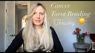 Cancer - You’re Going to Thrive Through This #cancer #cancertarot #tarot #tarotreading