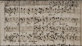 J.D Zelenka - Amen (Fugue). {From Magnificat, ZWV 107} w/ original Manuscript.