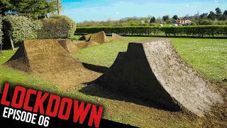 THE NEW BACKYARD DIRT JUMP IS INSANE!! LOCKDOWN EP6