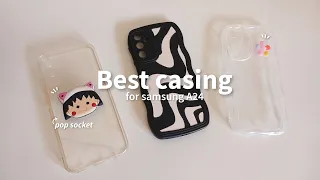 best casing for samsung A24 | based on personal use 🫶🏻✨️