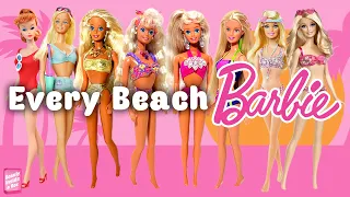 EVERY Beach Barbie Doll! 1959 to 2024!