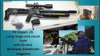 May 2022 Pest Hunt for Rock Chucks, FX Impact,  airgun hunting, long range, pesting, pest control