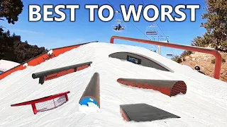 13 Best Park Features For Snowboard Tricks