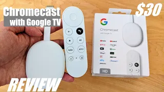 REVIEW: Chromecast with Google TV (HD) - Best $30 Streaming Android TV Stick?