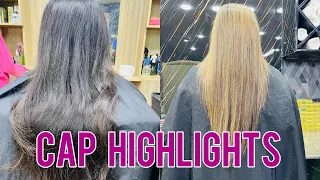 Cap Highlights with Base Color by AISHA BUTT