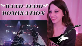 BAND-MAID - Domination Live (First Listen!)