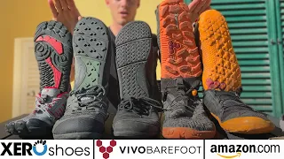 Vivobarefoot vs Xero vs Amazon barefoot shoes
