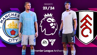EA Sports FC 24 🔴 MANCHESTER CITY vs FULHAM Realistic Simulator Gameplay | Premier League 23/24