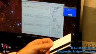K&J Magnetics - Credit Card Magnetic Stripe Testing