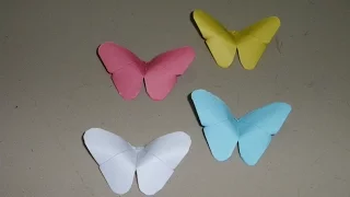 Basteln: Origami Schmetterling Falten Mit Papier ~ Bastelideen ~ Diy / Basteltipps / Geschenkideen
