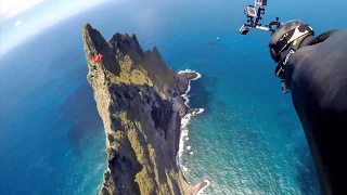 Jeb Corliss and Luigi Cani @ Ball's Pyramid wingsuit flight. Andy Blueman remix: Serenity, Afternova