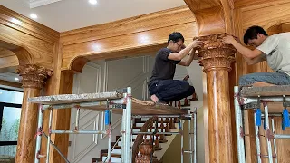 Process Mr Van Woodworking Building Hardwood Furniture / Ingenious Design Kitchen Room & Living Room