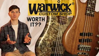 Warwick Custom Shop vs. Pro Series Thumb: Tone Comparison