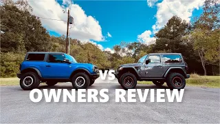 2 Door Bronco VS 2 Door Wrangler! Which Is The Better Daily Driver!?