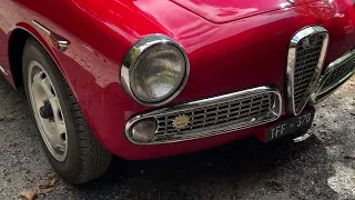 1960 Alfa Romeo Giulietta Sprint For Sale-Silent Walkaround Video