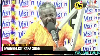 Evangelist Papa Sheee Tells His  true life story of On Ghanabeyeyie With Rev Nana Yaw Sarfoh - Day2