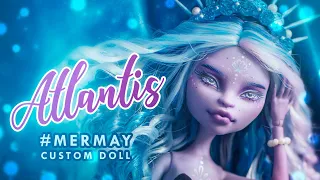 Princess Atlantis • SHINee tribute • #MERMAY Monster High OOAK • Custom Doll Tutorial