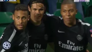 Neymar and Kylian mbappe goal vs celtic 3-0