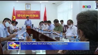 Chủ tịch UBND tỉnh – Trần Văn Cần tiếp, đối thoại với công dân | LONG AN TV