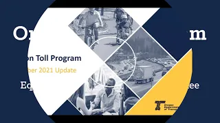 Oregon Toll Program Update: December 2021