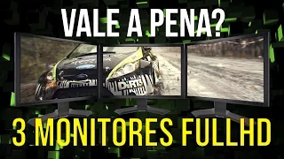 ‹ A e J Responde! › VALE A PENA JOGAR EM 3 MONITORES?