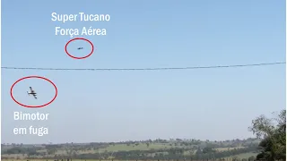 Interceptado e Abatido! A-29 Super Tucano vence mais uma vez!