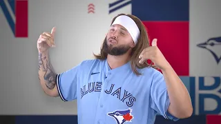 The Blue Jays HILARIOUSLY imitate Bo Bichette's hair flip!