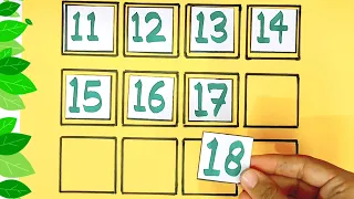 Numbers 11 to 20 |Counting Numbers for Kids|Learn Number Name in English |Ginti 12345 | Numbers song