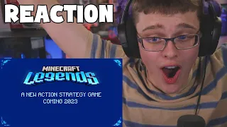 Draven's Minecraft Legends Announce Trailer REACTION!