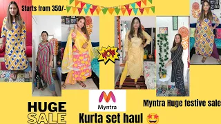 Myntra haul ll Myntra kurta haul ll Myntra kurta set haul #myntra #myntrahaul #myntrakurtahaul