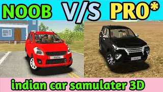 Noob Vs Pro Vs Legend || Indian Cars Simulator 3D || jzxp gaming ||