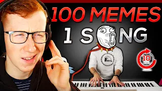 Patterrz Reacts to "100 MEMES in 1 SONG (in 10 minutes)"